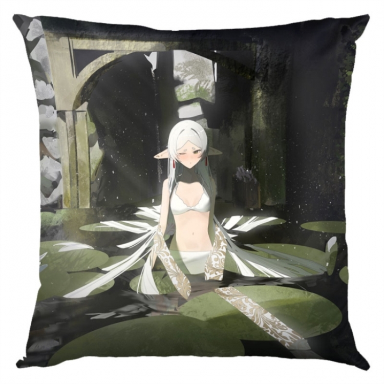 Frieren: Beyond Journey's Anime square full-color pillow cushion 45X45CM NO FILLING 
