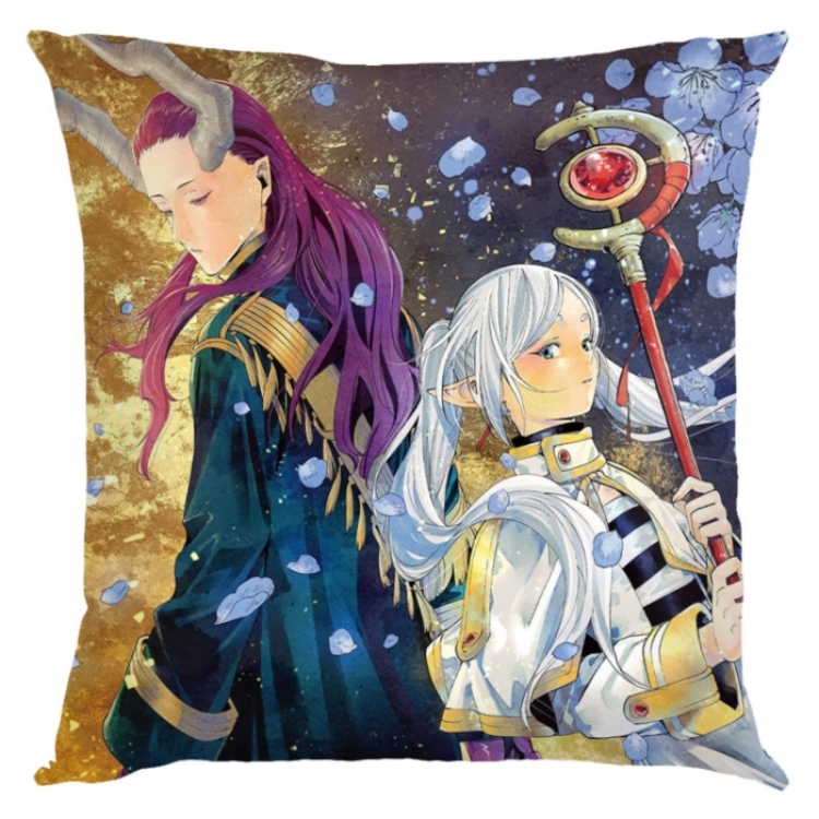 Frieren: Beyond Journey's Anime square full-color pillow cushion 45X45CM NO FILLING 