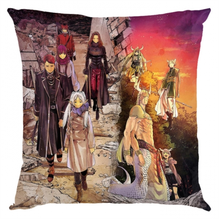 Frieren: Beyond Journey's Anime square full-color pillow cushion 45X45CM NO FILLING 