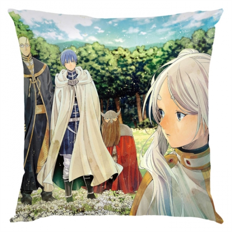 Frieren: Beyond Journey's Anime square full-color pillow cushion 45X45CM NO FILLING 