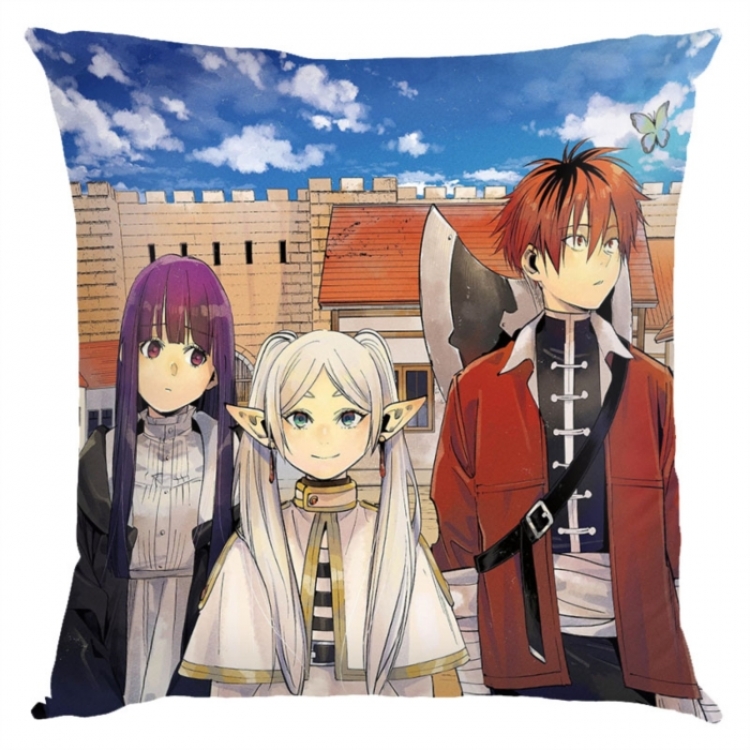 Frieren: Beyond Journey's Anime square full-color pillow cushion 45X45CM NO FILLING 