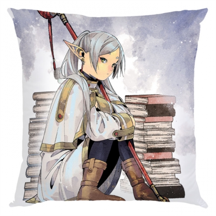 Frieren: Beyond Journey's Anime square full-color pillow cushion 45X45CM NO FILLING 