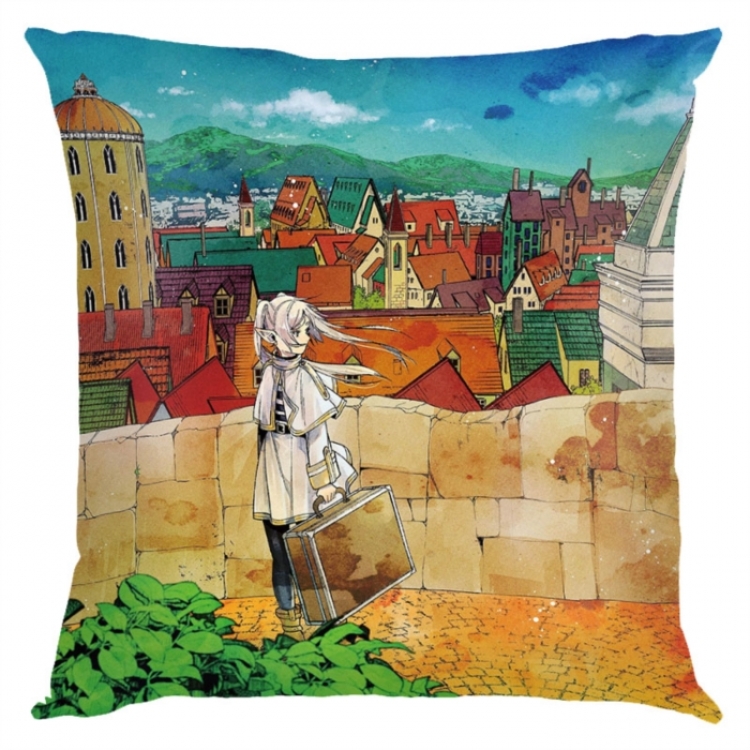 Frieren: Beyond Journey's Anime square full-color pillow cushion 45X45CM NO FILLING 