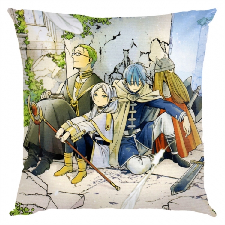 Frieren: Beyond Journey's Anime square full-color pillow cushion 45X45CM NO FILLING 