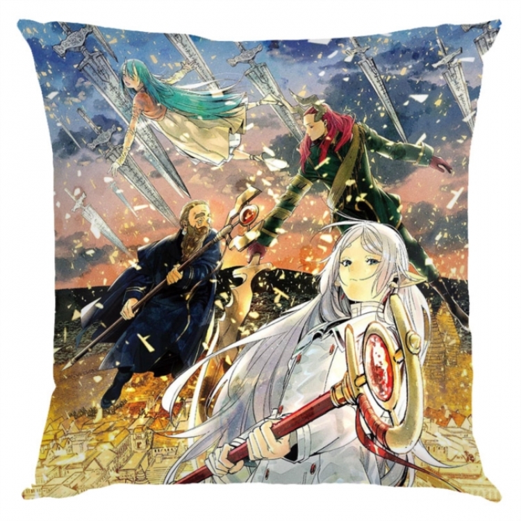 Frieren: Beyond Journey's Anime square full-color pillow cushion 45X45CM NO FILLING 