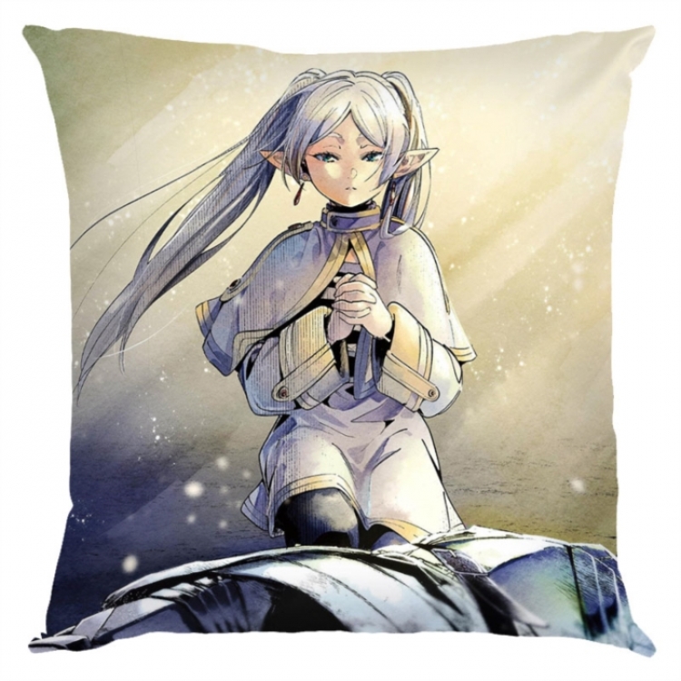 Frieren: Beyond Journey's Anime square full-color pillow cushion 45X45CM NO FILLING 