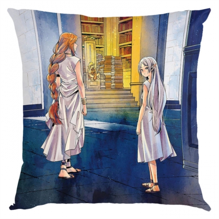Frieren: Beyond Journey's Anime square full-color pillow cushion 45X45CM NO FILLING 