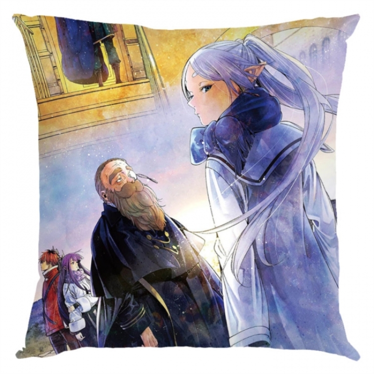 Frieren: Beyond Journey's Anime square full-color pillow cushion 45X45CM NO FILLING 