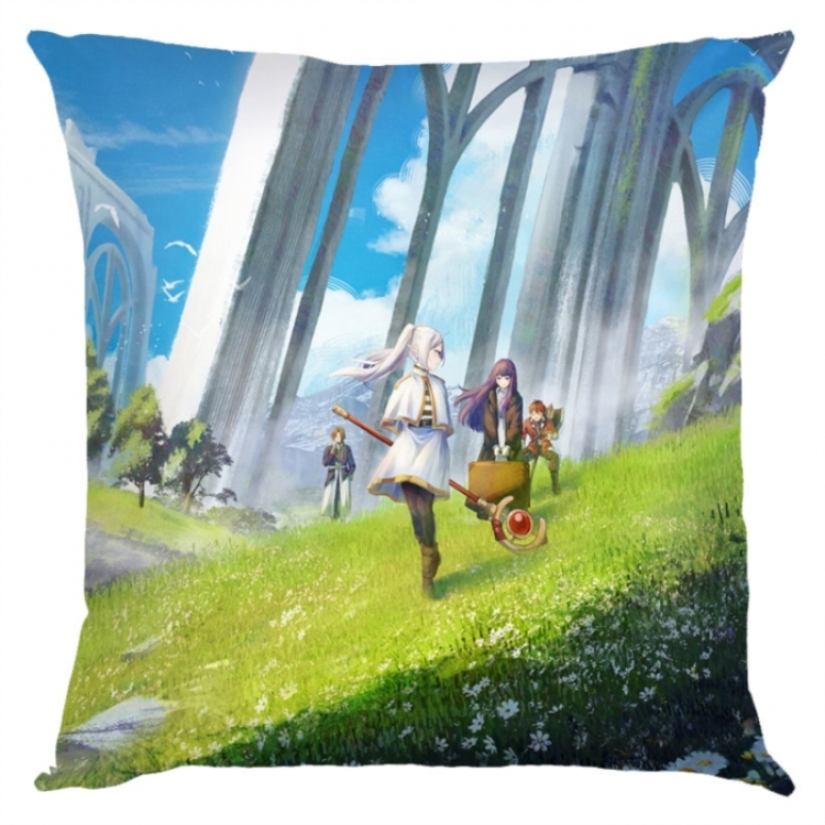 Frieren: Beyond Journey's Anime square full-color pillow cushion 45X45CM NO FILLING 