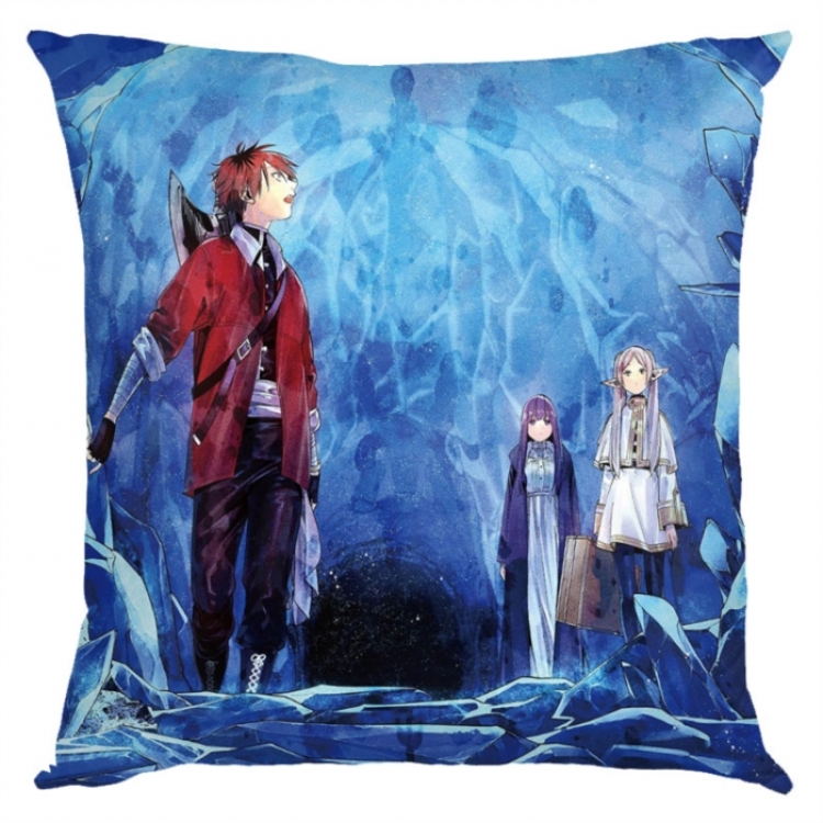 Frieren: Beyond Journey's Anime square full-color pillow cushion 45X45CM NO FILLING 