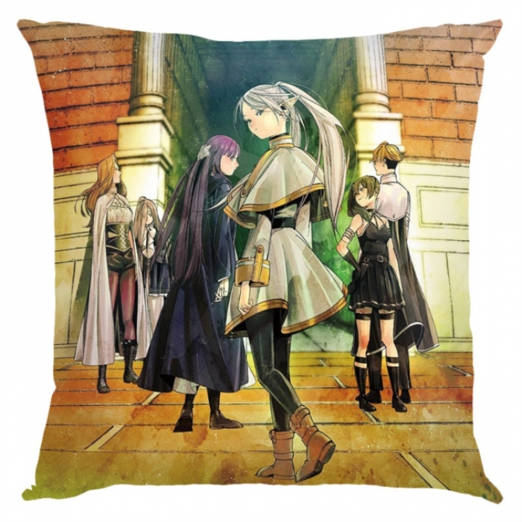 Frieren: Beyond Journey's Anime square full-color pillow cushion 45X45CM NO FILLING 