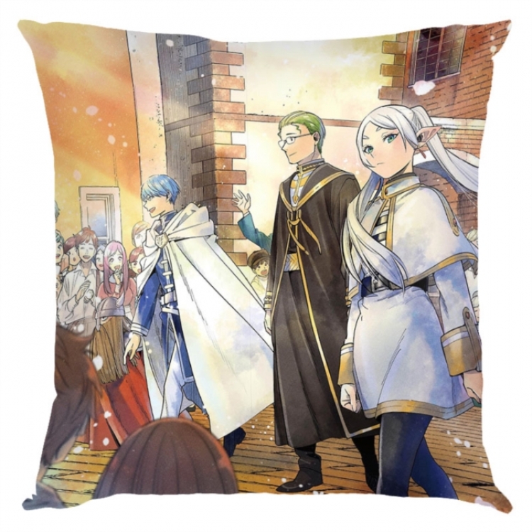Frieren: Beyond Journey's Anime square full-color pillow cushion 45X45CM NO FILLING 