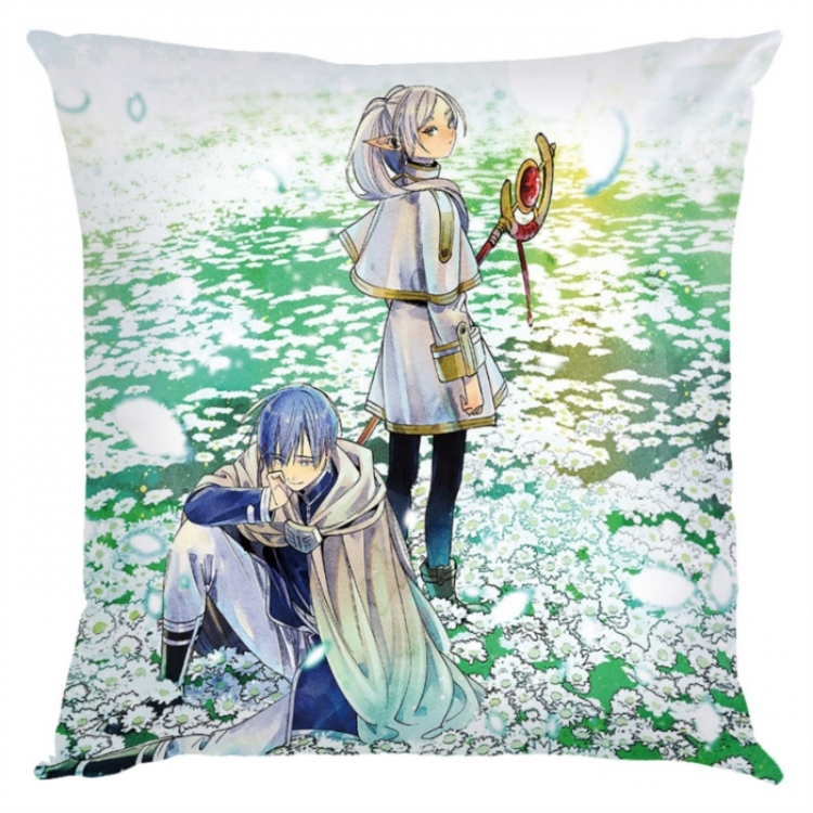 Frieren: Beyond Journey's Anime square full-color pillow cushion 45X45CM NO FILLING 