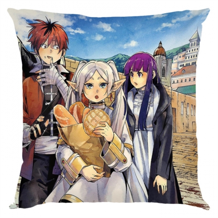 Frieren: Beyond Journey's Anime square full-color pillow cushion 45X45CM NO FILLING 