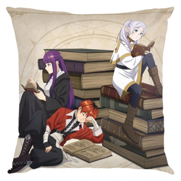 Frieren: Beyond Journey's Anime square full-color pillow cushion 45X45CM NO FILLING 