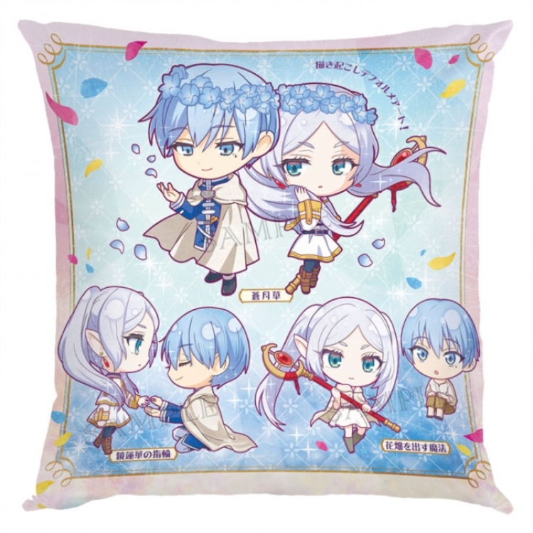 Frieren: Beyond Journey's Anime square full-color pillow cushion 45X45CM NO FILLING