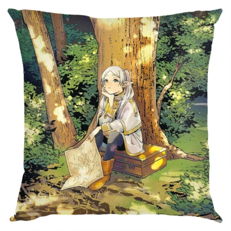 Frieren: Beyond Journey's Anime square full-color pillow cushion 45X45CM NO FILLING 