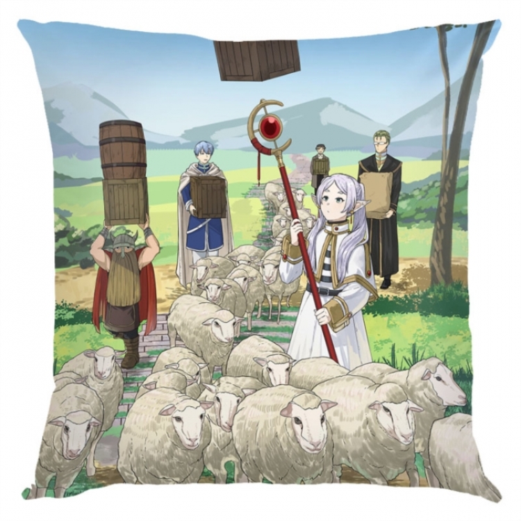 Frieren: Beyond Journey's Anime square full-color pillow cushion 45X45CM NO FILLING 