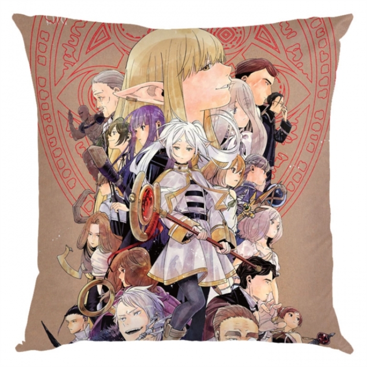 Frieren: Beyond Journey's Anime square full-color pillow cushion 45X45CM NO FILLING 