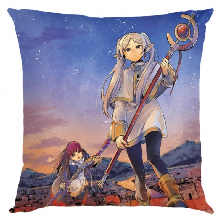 Frieren: Beyond Journey's Anime square full-color pillow cushion 45X45CM NO FILLING 