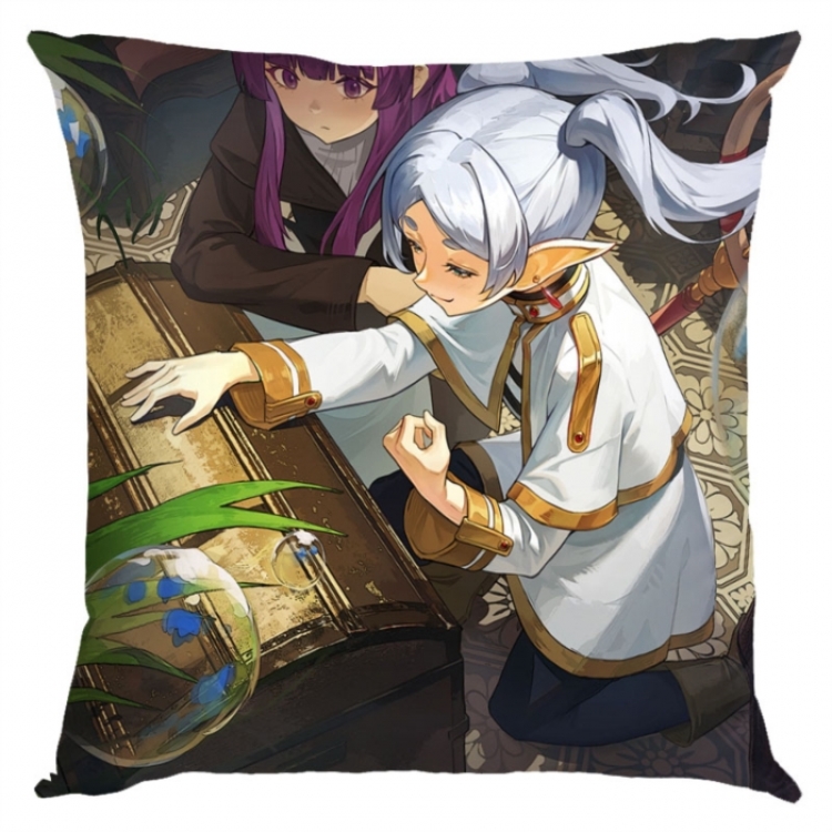 Frieren: Beyond Journey's Anime square full-color pillow cushion 45X45CM NO FILLING 