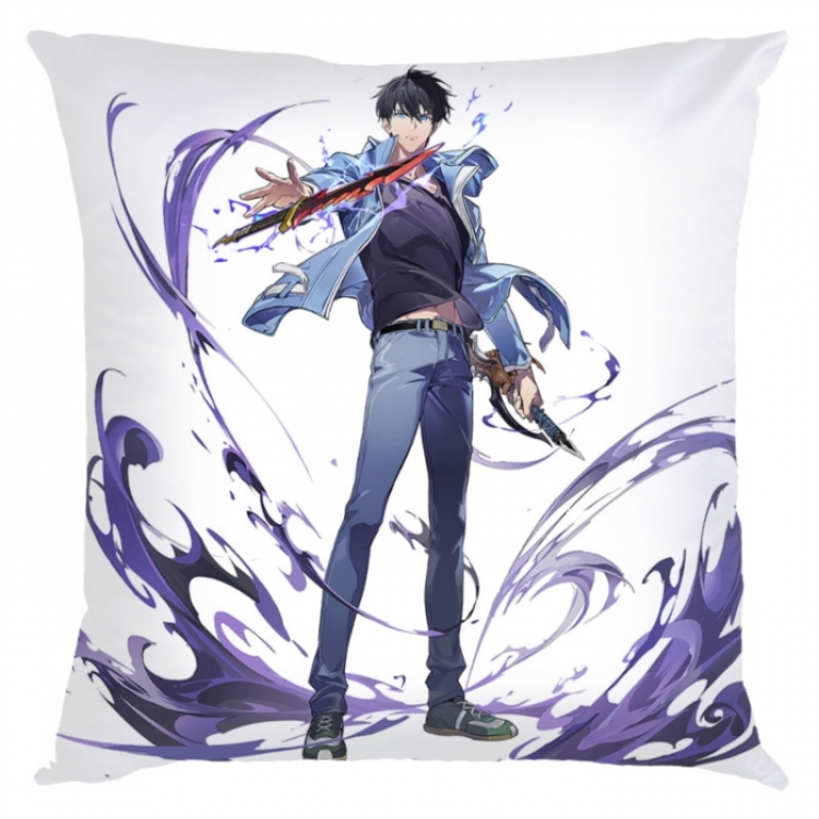 Solo Leveling:Arise Anime square full-color pillow cushion 45X45CM NO FILLING 