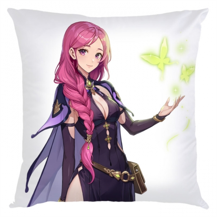 Solo Leveling:Arise Anime square full-color pillow cushion 45X45CM NO FILLING 
