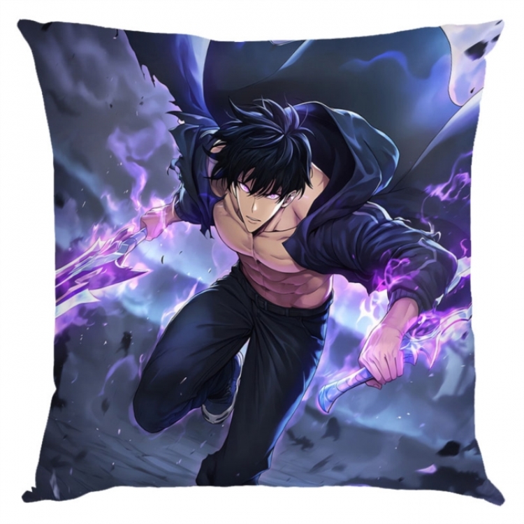 Solo Leveling:Arise Anime square full-color pillow cushion 45X45CM NO FILLING 