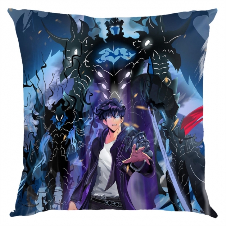 Solo Leveling:Arise Anime square full-color pillow cushion 45X45CM NO FILLING 