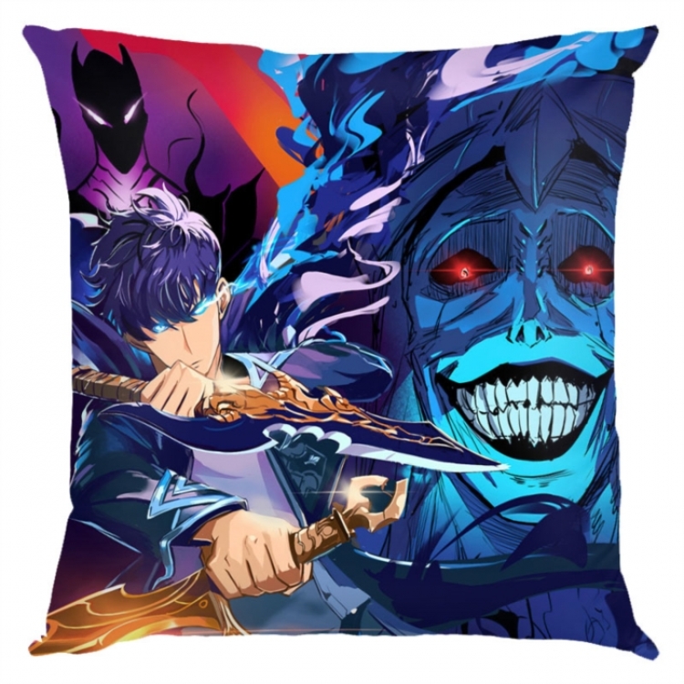 Solo Leveling:Arise Anime square full-color pillow cushion 45X45CM NO FILLING 