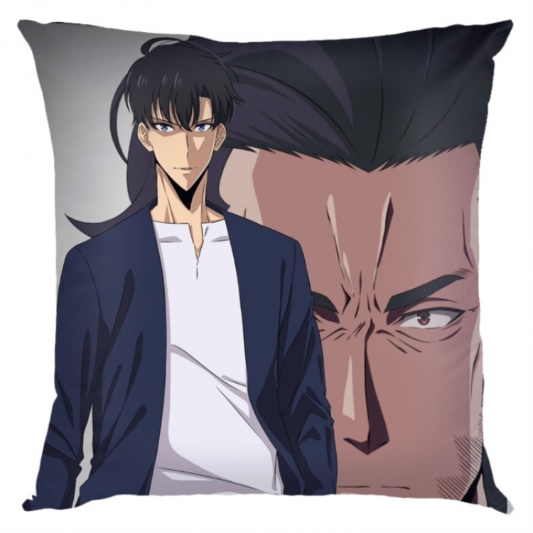 Solo Leveling:Arise Anime square full-color pillow cushion 45X45CM NO FILLING 