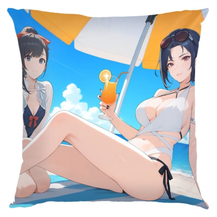 Solo Leveling:Arise Anime square full-color pillow cushion 45X45CM NO FILLING 