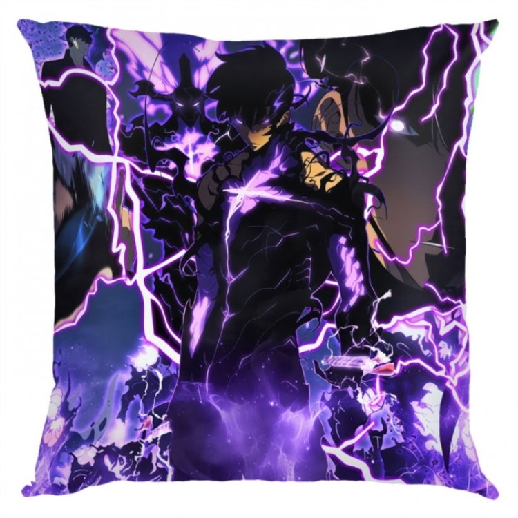 Solo Leveling:Arise Anime square full-color pillow cushion 45X45CM NO FILLING 