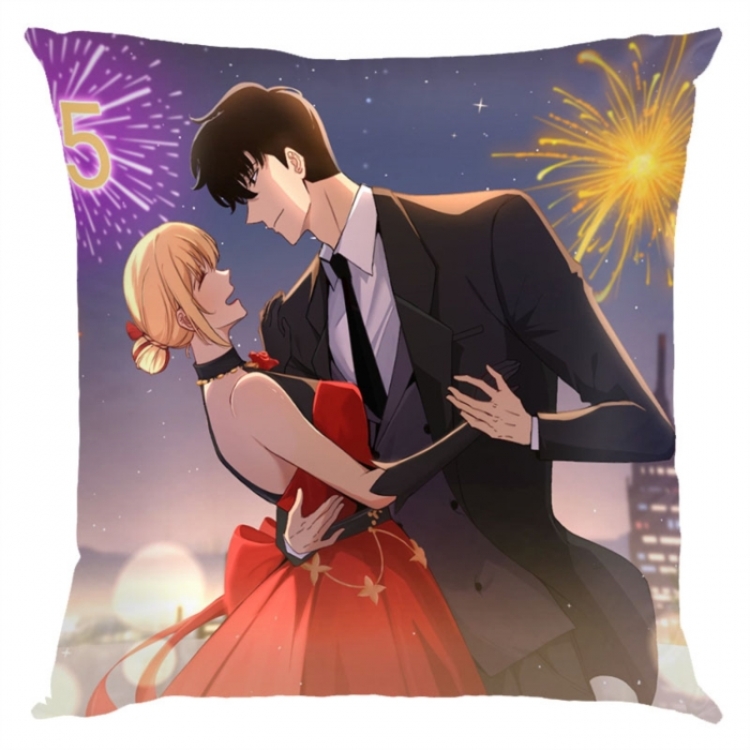 Solo Leveling:Arise Anime square full-color pillow cushion 45X45CM NO FILLING 