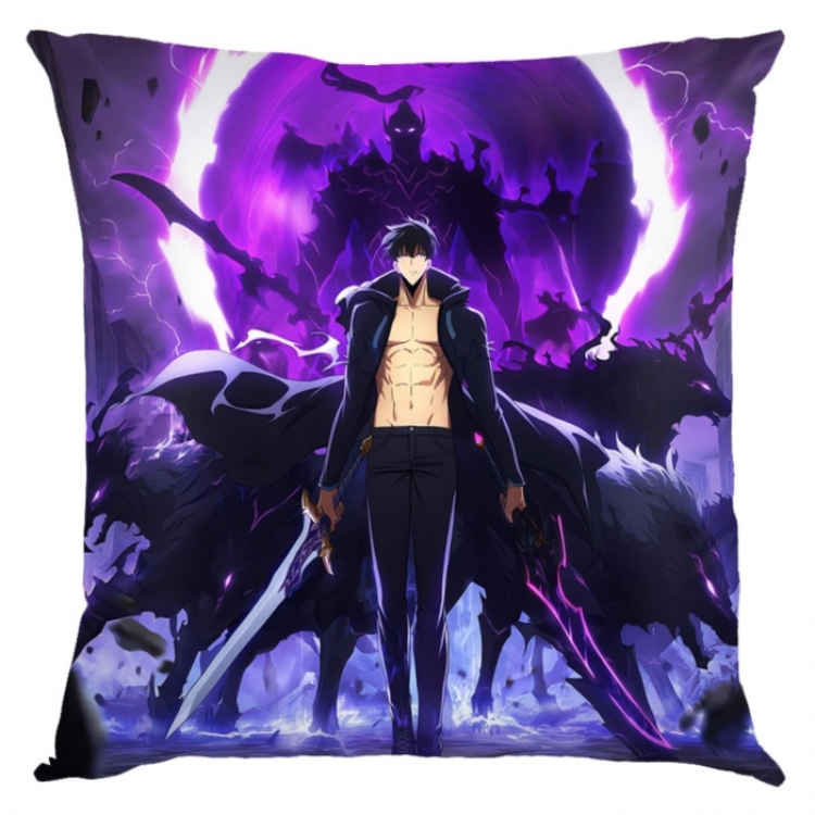Solo Leveling:Arise Anime square full-color pillow cushion 45X45CM NO FILLING 