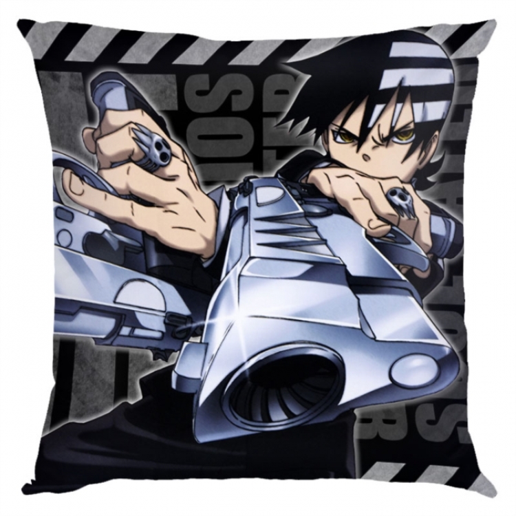 Soul Eater Anime square full-color pillow cushion 45X45CM NO FILLING 