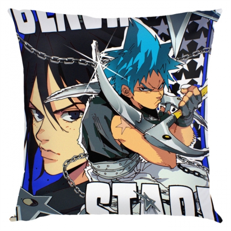 Soul Eater Anime square full-color pillow cushion 45X45CM NO FILLING 