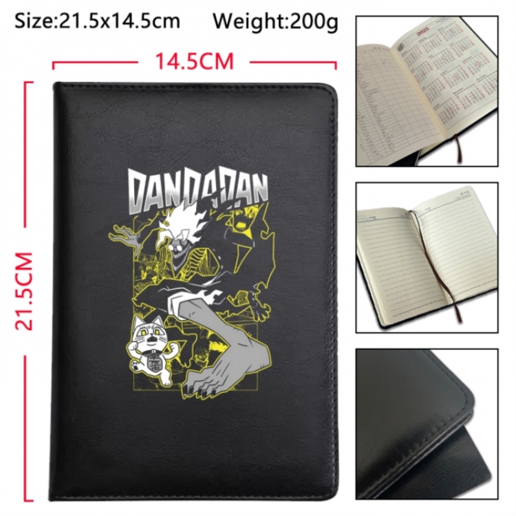  DANDADAN Anime Printed PU Car Thread Notebook Hard Cover 21.5x14.5cm