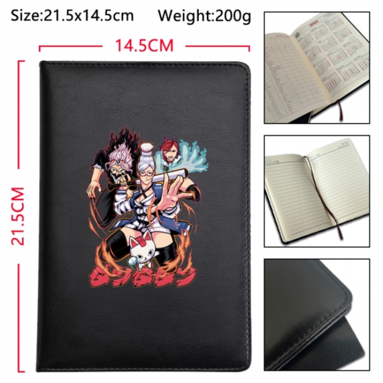  DANDADAN Anime Printed PU Car Thread Notebook Hard Cover 21.5x14.5cm
