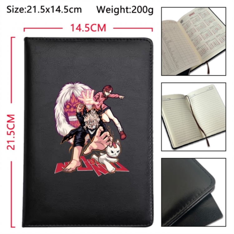  DANDADAN Anime Printed PU Car Thread Notebook Hard Cover 21.5x14.5cm