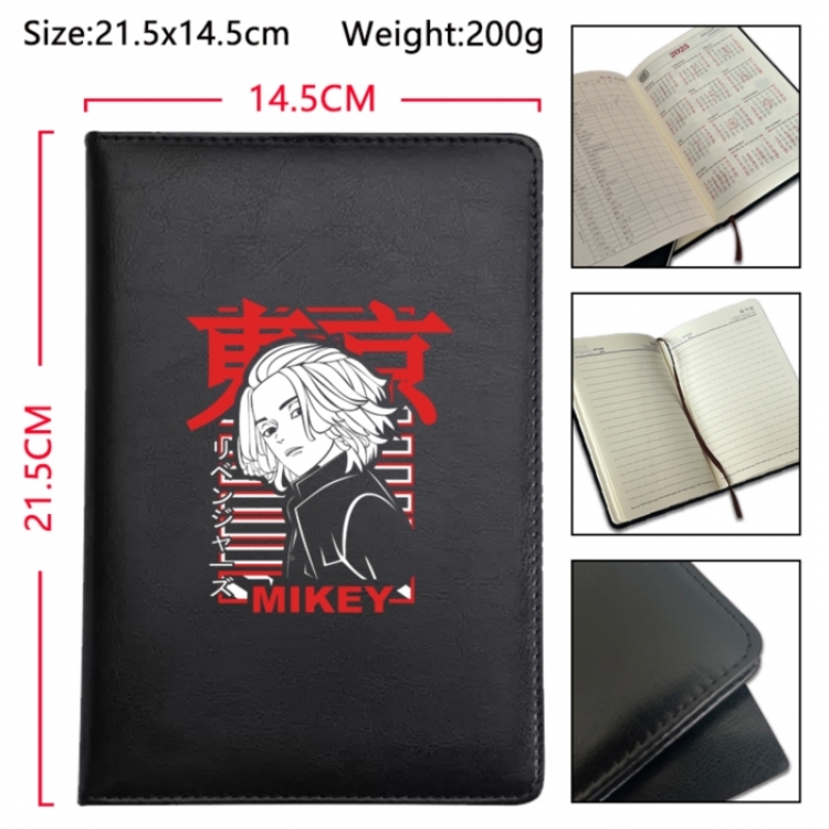 Tokyo Revengers Anime Printed PU Car Thread Notebook Hard Cover 21.5x14.5cm