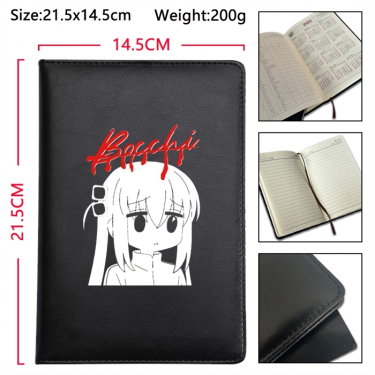 BOCCHI THE ROCK! Anime Printed PU Car Thread Notebook Hard Cover 21.5x14.5cm