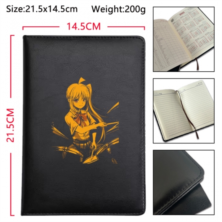 BOCCHI THE ROCK! Anime Printed PU Car Thread Notebook Hard Cover 21.5x14.5cm