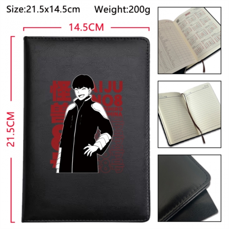 KAIJU NUMBER EIGHT Anime Printed PU Car Thread Notebook Hard Cover 21.5x14.5cm