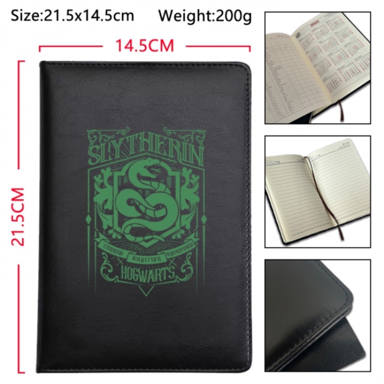 Harry Potter Anime Printed PU Car Thread Notebook Hard Cover 21.5x14.5cm