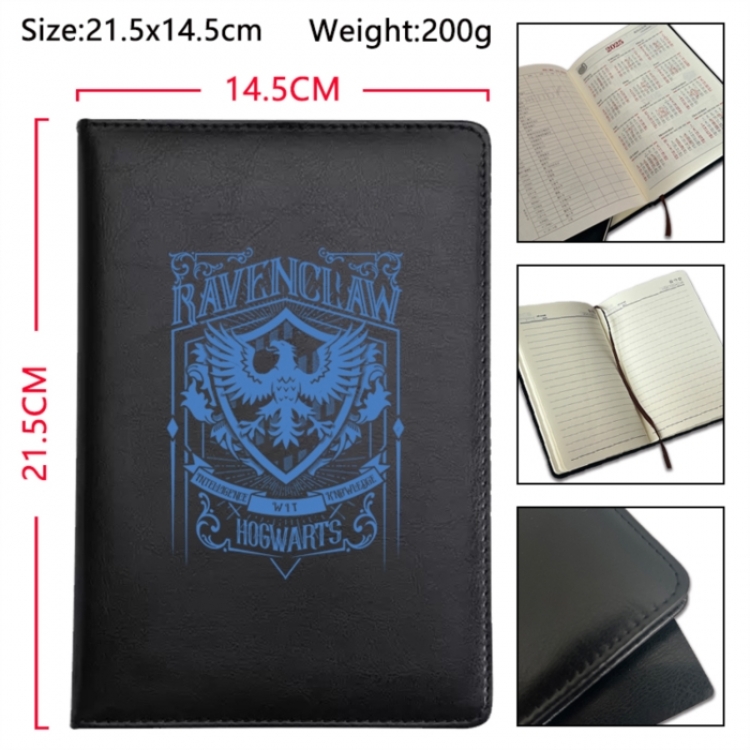 Harry Potter Anime Printed PU Car Thread Notebook Hard Cover 21.5x14.5cm
