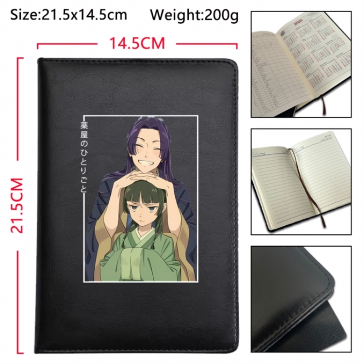  The Apothecary Diaries  Anime Printed PU Car Thread Notebook Hard Cover 21.5x14.5cm