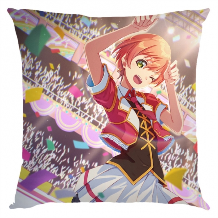 LoveLive  Anime square full-color pillow cushion 45X45CM NO FILLING 