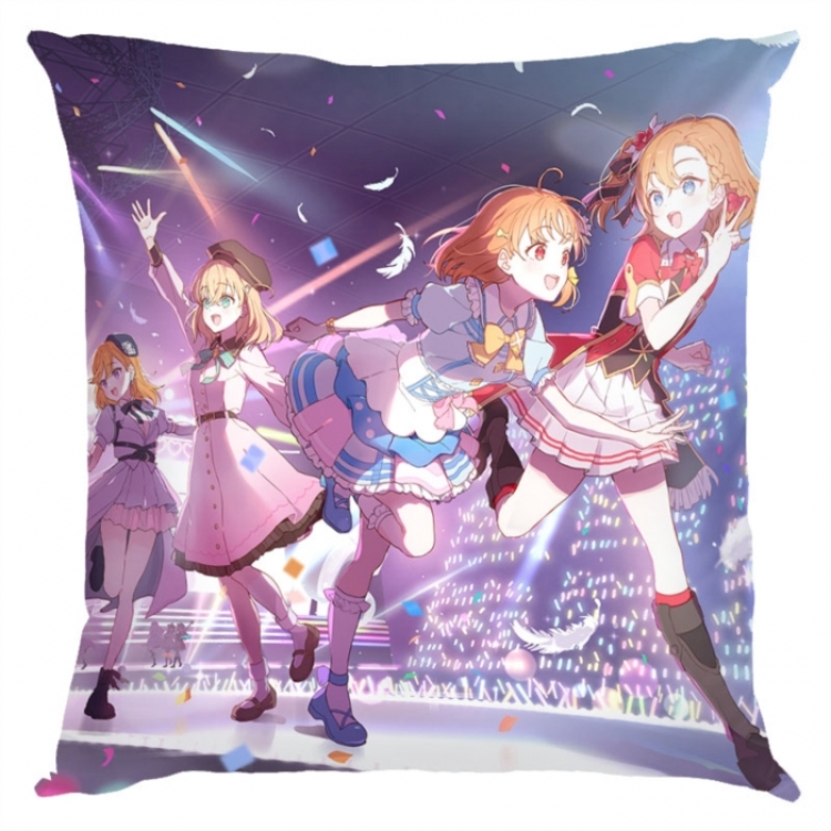LoveLive  Anime square full-color pillow cushion 45X45CM NO FILLING 