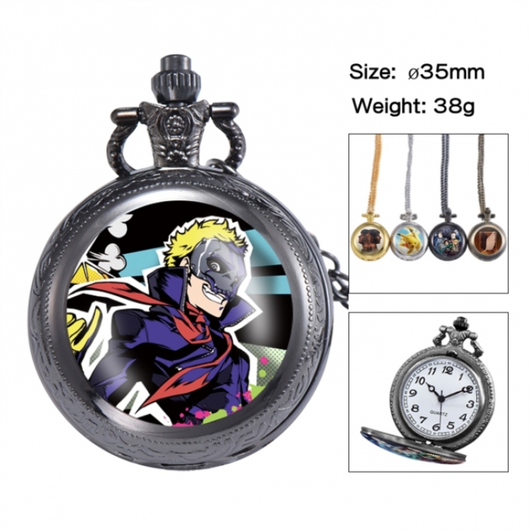 Megami Ibunroku Persona Anime peripheral European and American retro flip pocket watch 35mm